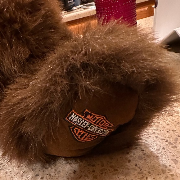 Harley-Davidson 2000 Bean Bag Plush Biker Bear Doo Rag - 15” with Tags VTG - Picture 5 of 16